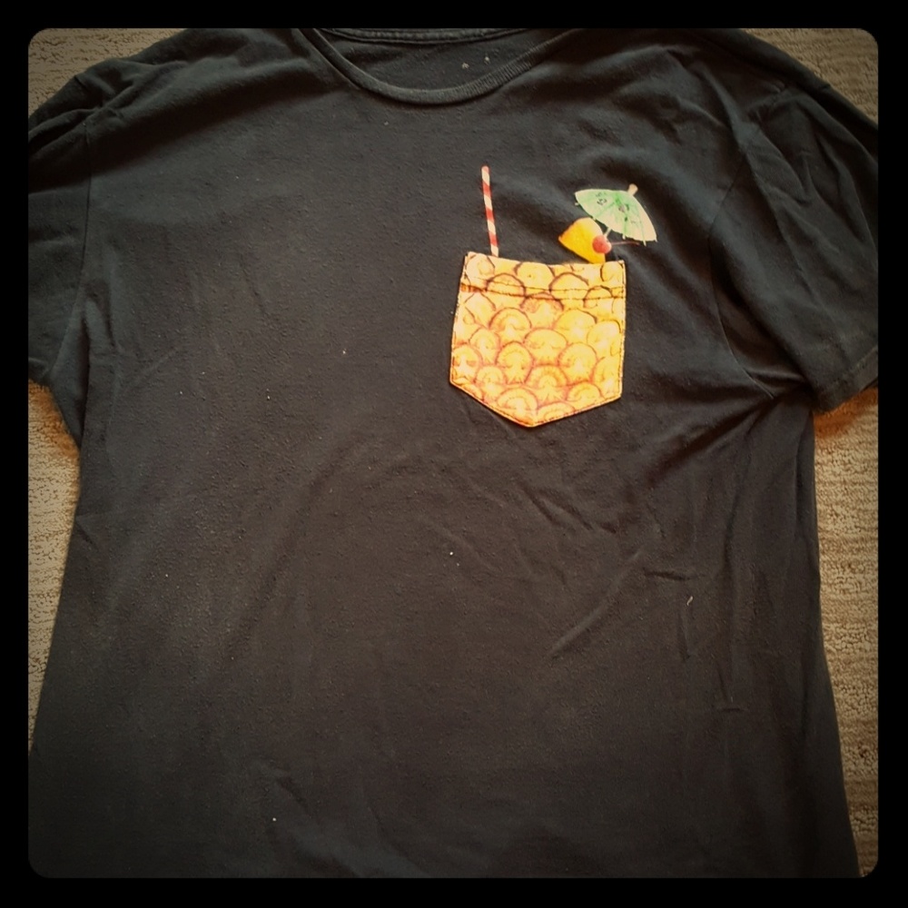 Zumiez Pineapple pocket shirt